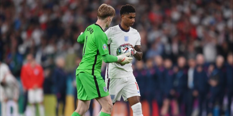 Virals: Everton ‘keeper Jordan Pickford Impresses at Euro 2020 final