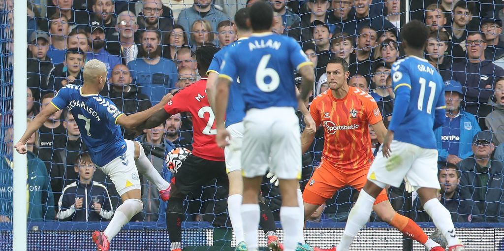 Chris Sutton thinks Everton ace Richarlison deserved red for dive