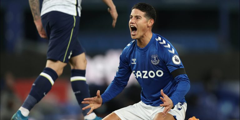 Moment in Time: Throwback to stunning James Rodriguez Everton goal