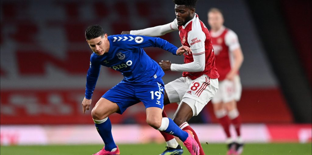 Everton ace James Rodriguez spotted at airport ahead of move