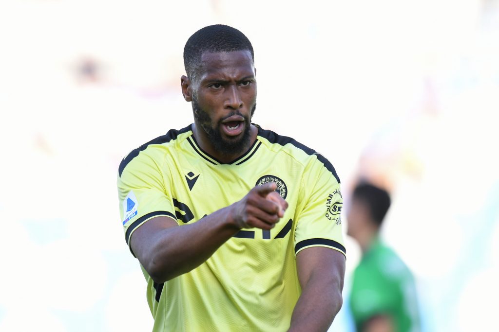 Beto in action for Udinese