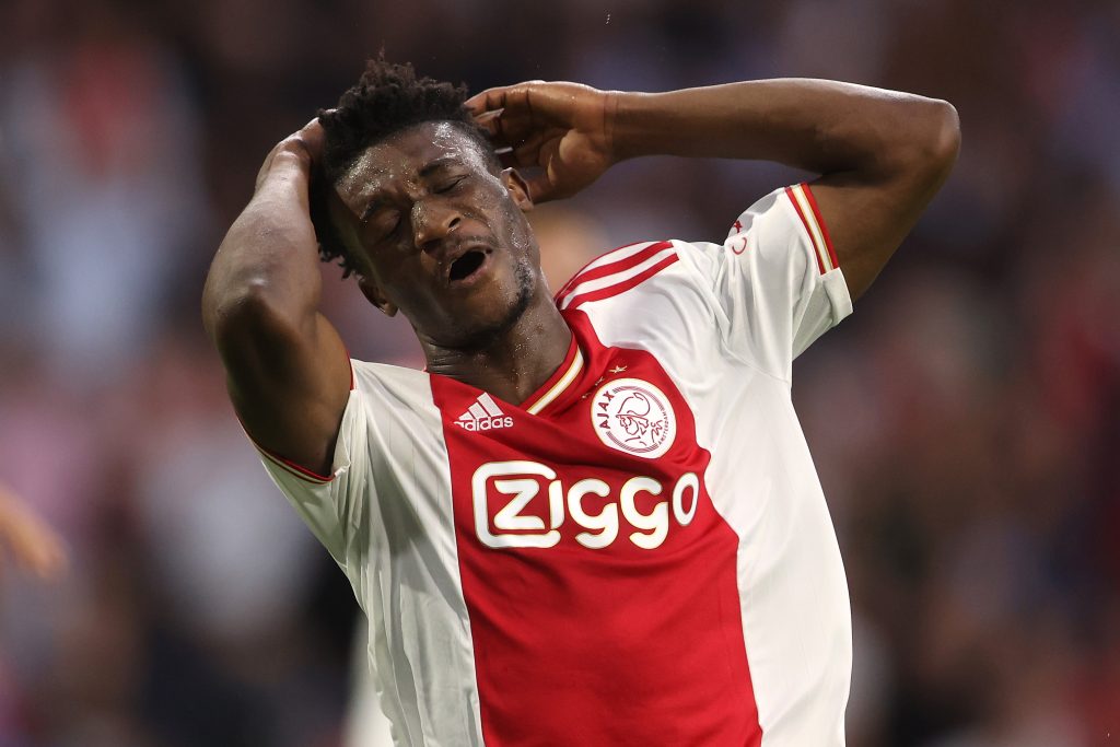 Mohammed Kudus in action for Ajax