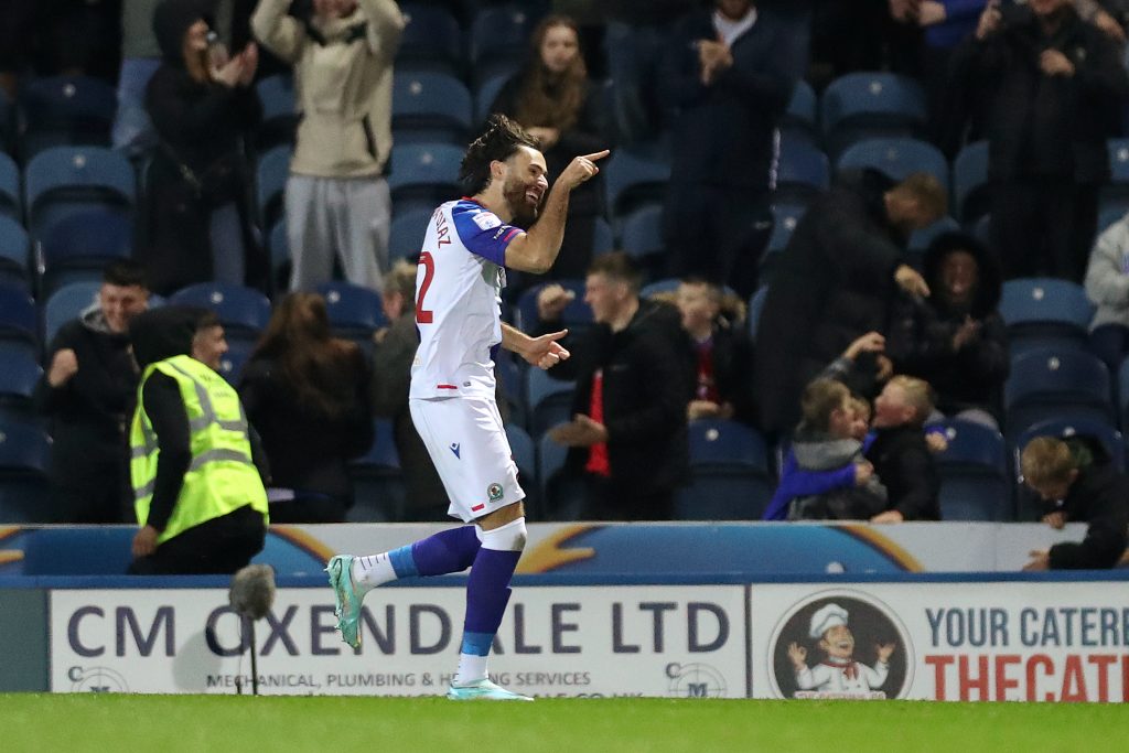 Ben Brereton Diaz celebrates