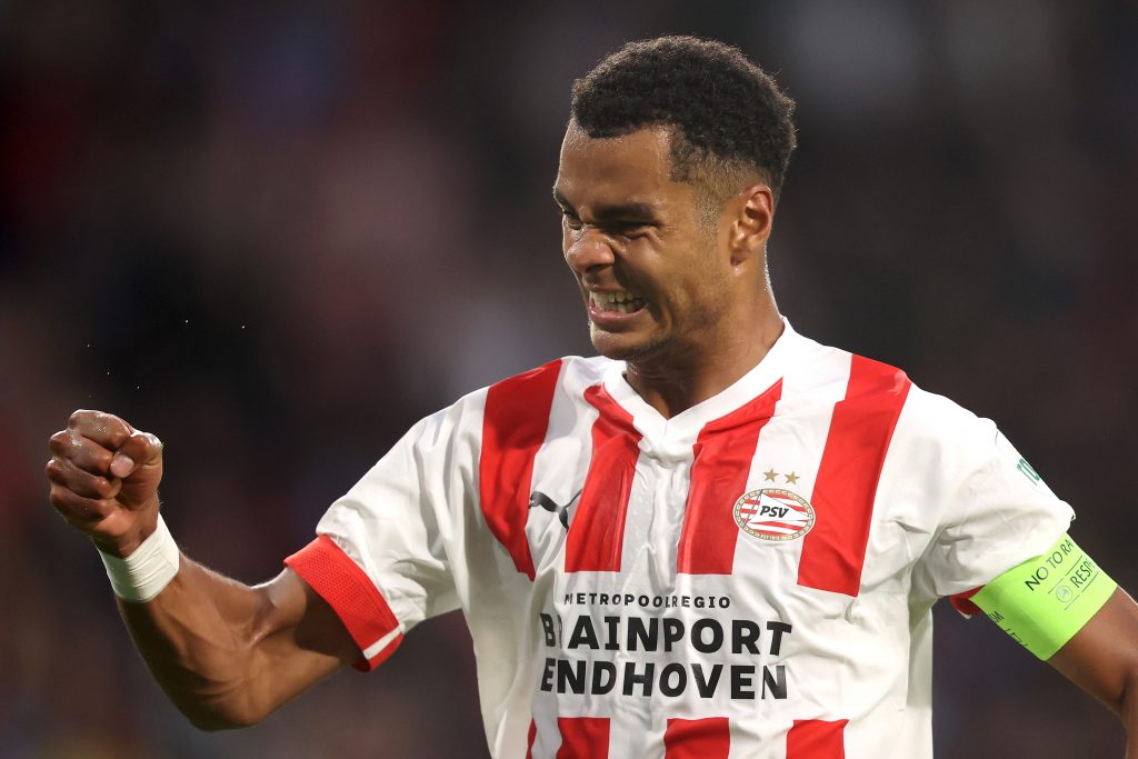 Cody Gakpo in action for PSV Eindhoven