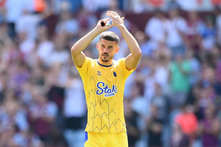 Conor Coady applauds