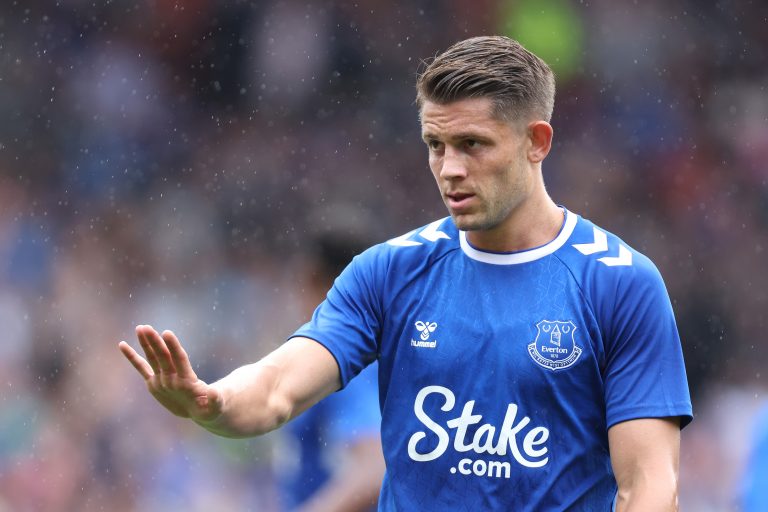 Everton: James Tarkowski impressed in Man United defeat