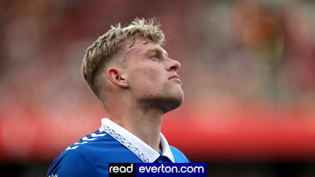 Jarrad Branthwaite missing from Everton squad as they travel to Portugal