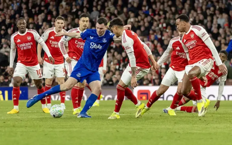 Michael Keane believes alot of positives from Arsenal defeat despite cruel late goals