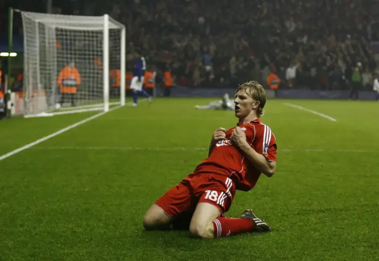 Former Liverpool legend’s son scores for the Everton U19s in cup triumph