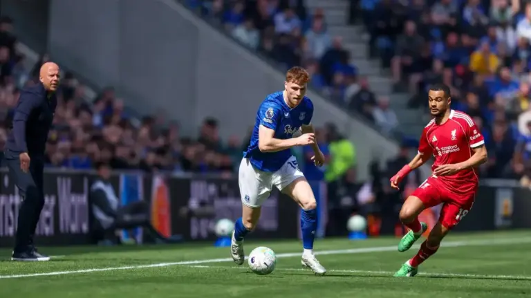 ‘We’ve been in this position before’, Jake O’Brien confident Everton can upset Man City