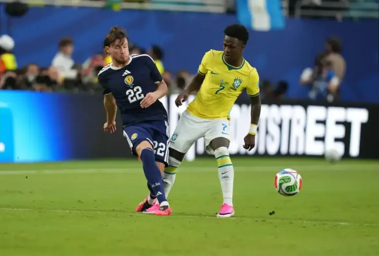 Nathan Patterson endures difficult night as Brazil dent Scotland’s World Cup hopes