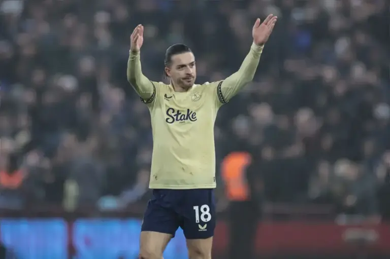 Grealish helps Everton youngster mark senior debut with late goal