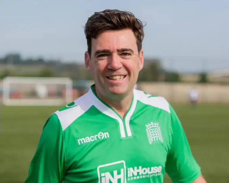 Everton supporter Andy Burnham secures emphatic Makerfield by-election victory