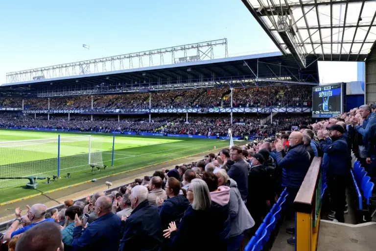 Men’s football returns to Goodison Park — just not the way anyone expected