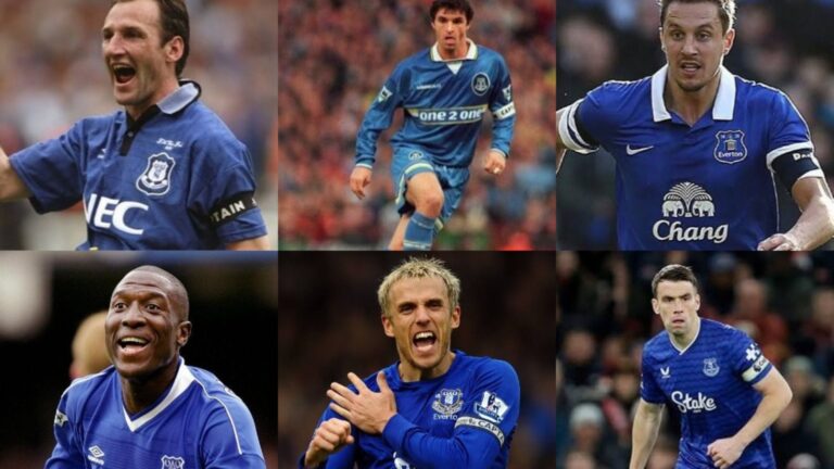 Every Everton captain since 1992: Full list, history and where they are now
