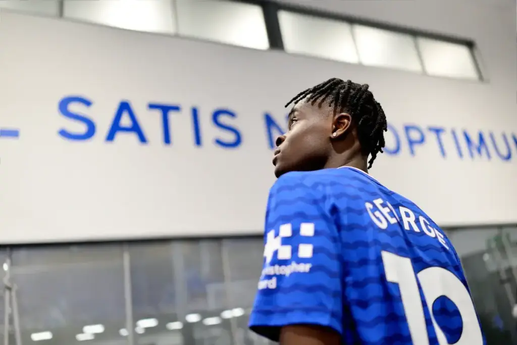 Everton complete permanent signing of Tyrique George from Chelsea