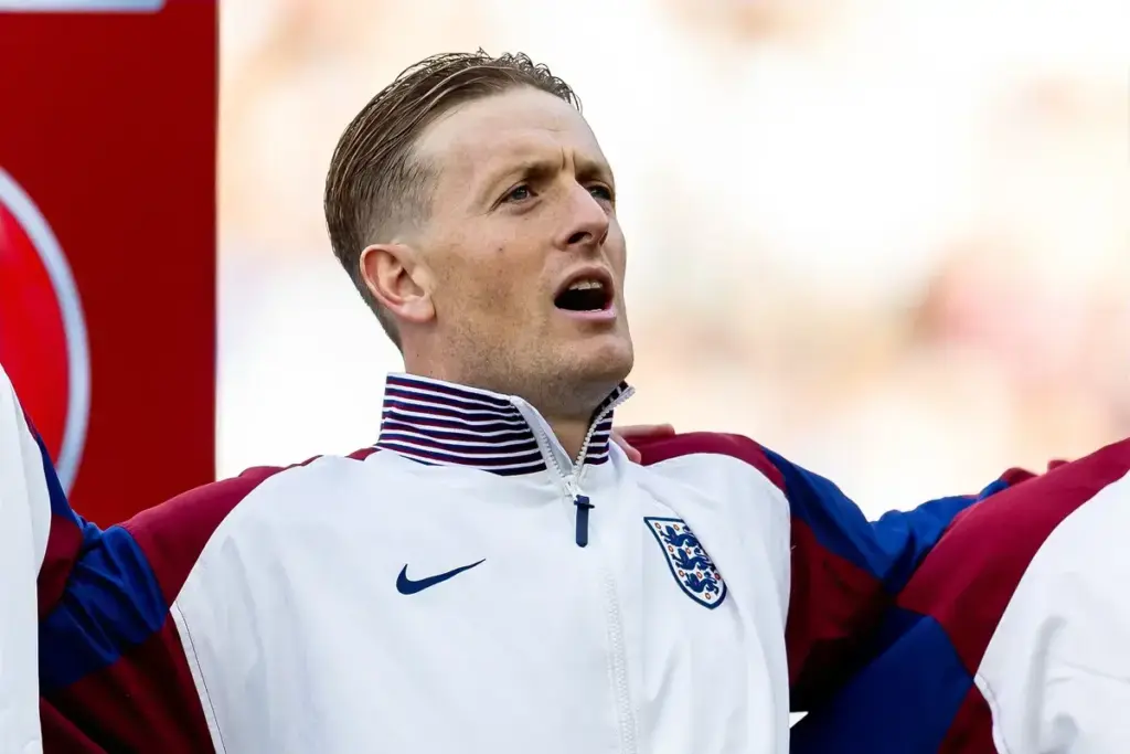 Jordan Pickford has seen nights like this before. Almost.