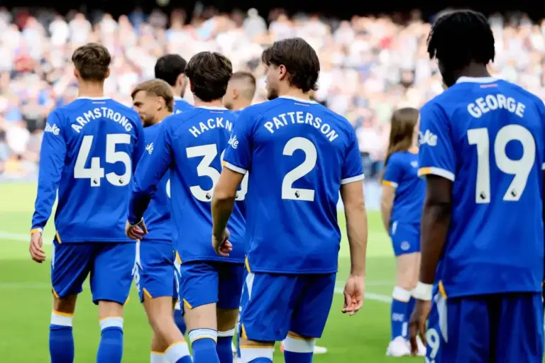 Everton confirm 2026/27 squad numbers — three changes worth noting