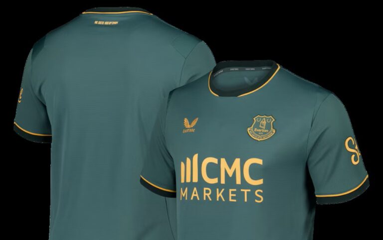 Everton unveil green third kit with interactive launch at the Hill Dickinson