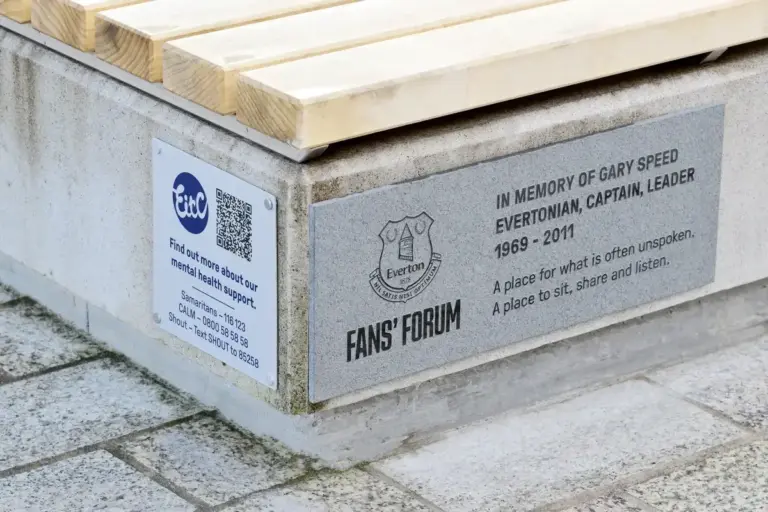 Why Gary Speed’s ‘talking bench’ at the Hill Dickinson means so much today