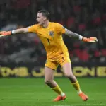 Three Everton players finish England win together as Pickford keeps clean sheet